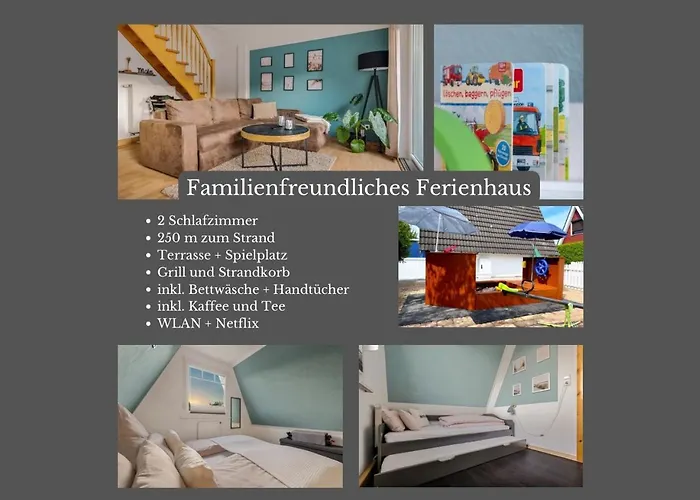 度假居 Familienfreundliches In 5 Min Zum Mit Terrasse Und Kostenlosem Parkplatz